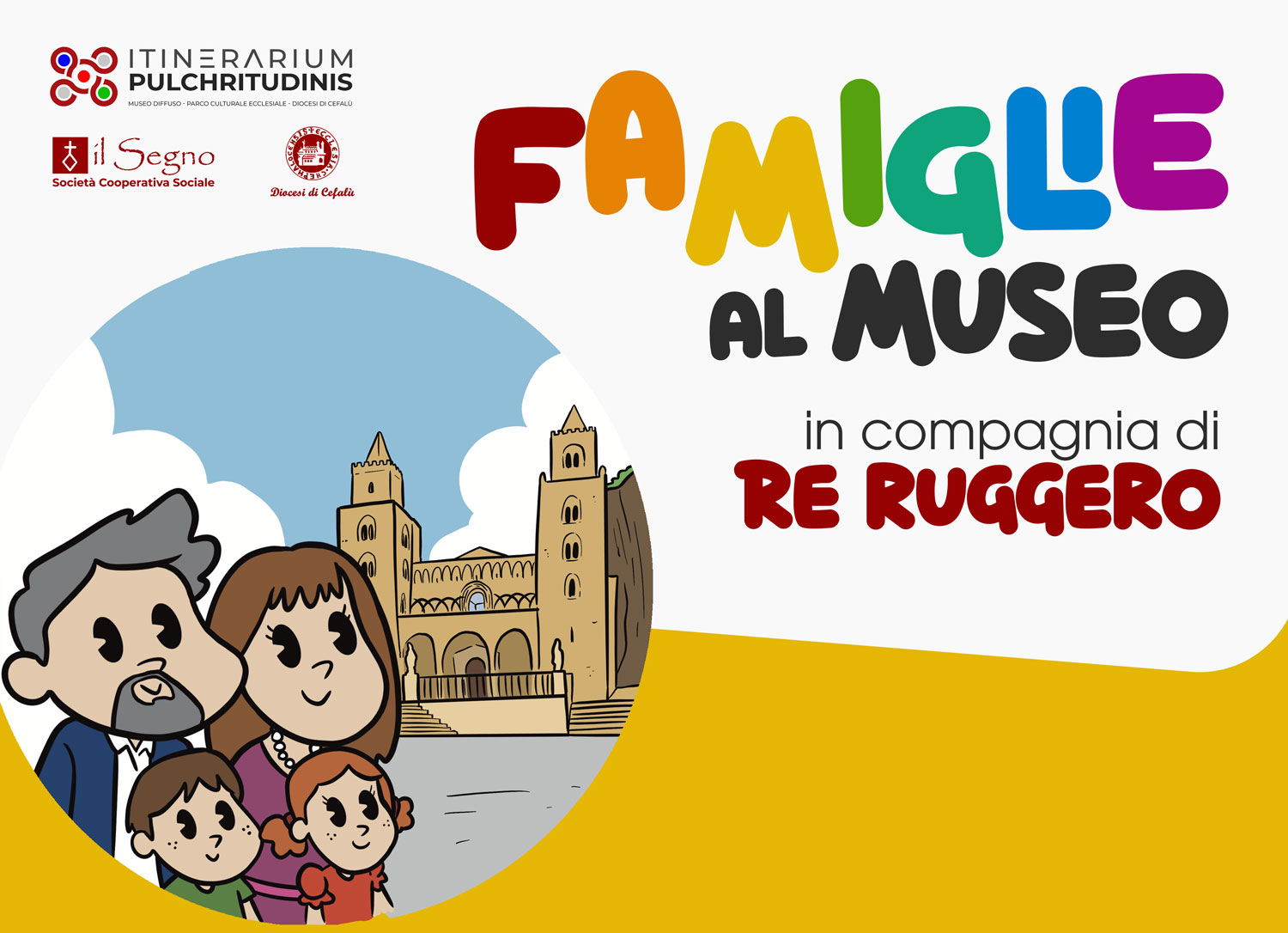 “Famiglie al Museo” in compagnia di Re Ruggero. Le visite speciali alla Cattedrale di Cefalù